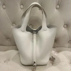 値下げ! HERMES エルメス ピコタンロック PM ホワイト A刻印