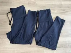 【2点セット】【アカチャンホンポ】マタニティパンツ　裏起毛