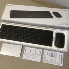 Microsoft Bluetooth デスクトップ キーボードとマウスセット