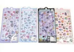 ボンボンドロップシール　3D 立体　ぷくぷくシール　4枚セット　新品