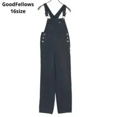 16 GoodFellows オーバーオール ブラック
