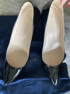セルジオロッシ ブラックパンプス