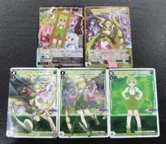 【5種セット】ウィクロス プロモ VOICE ACROSS　ずんだもん 箔押し