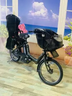 4685 電動自転車ブリヂストン子供乗せ 20インチ ハイクオリティ グリーン