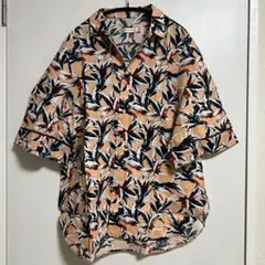 【値下げ交渉可】 MOUSSY 花柄 半袖シャツ Fサイズ