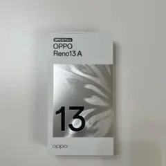 【新品未使用】OPPO Reno13A UQ版SIMフリー