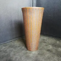 伝統工芸士岡本國雄作 鎚起銅器 酒器 ビールカップ