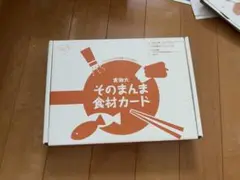 バランスのとれた食事作りに役立つ 実物大 そのまんま 食材カード