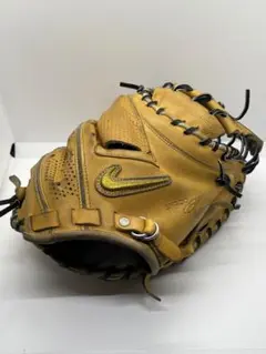 貴重 ナイキ キャッチャーミット 硬式 謝道 高校野球対応
