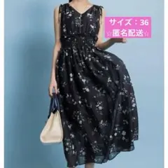 31 Sons de mode 花柄 sweet ロングワンピース　ノースリーブ