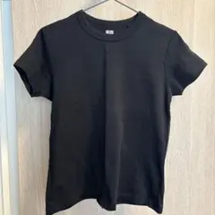 UNIQLO U ブラック 半袖Tシャツ