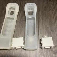 任天堂純正　wiiモーションプラス　シリコンジャケット付き