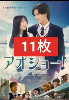 11枚 アオショー！ マーゼル RAN 山川ひろみ 映画　フライヤー