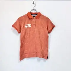 【極美品】ROSASEN ロサーセン エンボス 半袖ポロシャツ レディース M