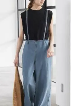 Spick and Span　デニムサロペット　36