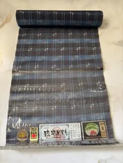 沖縄県伝統工芸琉球壁上布ツバメ 琉球壁上布琉球絣