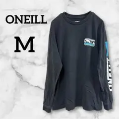 ONEILL 【M】長袖 Tシャツ 黒 トップス 古着 男女兼用