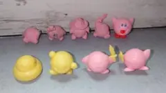 星のカービィ　消しゴム等　フィギュアセット