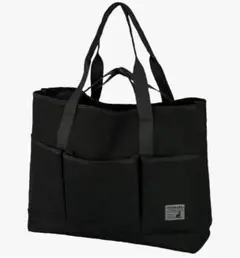 未使用品美品CAPTAIN STAG TOWN TOTE BAG ブラック