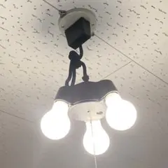 黒いペンダントライト 3灯