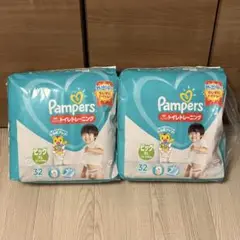 【新品・未使用】 Pampers トイレトレーニング XL 32枚入り 2パック