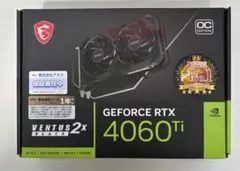 MSI GeForce RTX 4060 Ti OC Edition