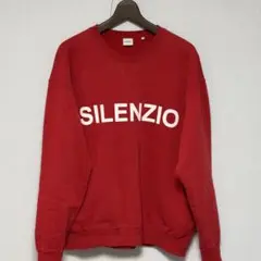 【美品】ASPESI/アスペジ クルーネック スウェット Lサイズ 赤