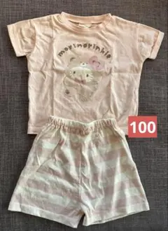 サンリオ キティ Tシャツ　半袖　しまむら　パンツ