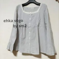 ehka sōpo by sm2 エヘカソポ レーススクエアネック長袖ブラウス