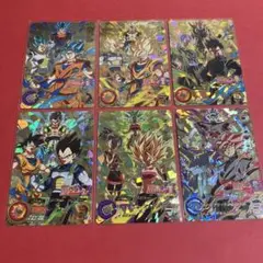 スーパードラゴンボールヒーローズ　UM6-CP 6枚セット
