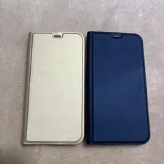 iPhone12promax 手帳型シリコンケース 2個セット