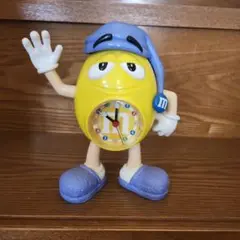 M&M's イエローカラーキャラクター時計