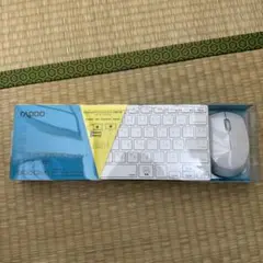 新品 マルチデバイス対応 ワイヤレスキーボード&マウスコンボセット Rapoo