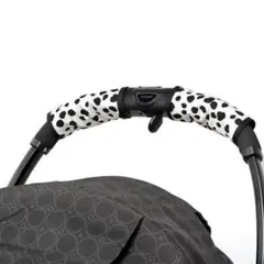 ベビーカーハンドルカバー ダルメシアンホワイト