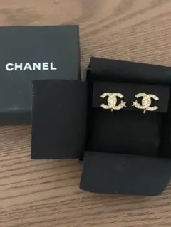 シャネルCHANELイヤリング スター美品