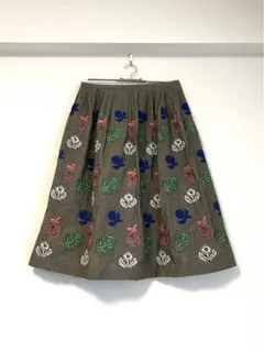 ミナペルホネン タグ付き 定価52800円 カルテット お花のスカート