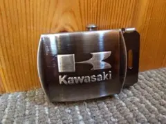 Kawasaki 川崎重工 GIベルト （カチャ）バックル 　漢川重！