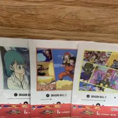 ドラゴンボール　一番くじ　I賞　クリアポスター　3種