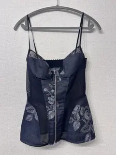 ROSE DENIM BUSTIER FETICO 25ss サイズ1