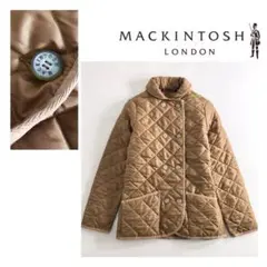 Bj17 マッキントッシュ キルティングコート ダブルボタン 中綿 34 XS