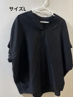 レディース　サイズL トップス　ブラック