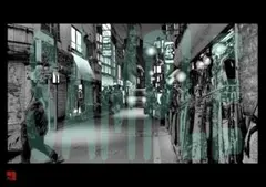 【漫画絵】【下北沢_風景⑦】【昼or夜画かを選択可能】【送料込/即日発送】