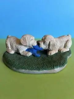 サンディキャスト社　レトリバー仔犬　フィギュリン