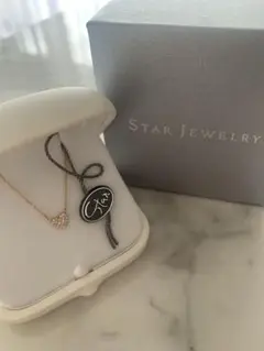 スタージュエリー ハートパヴェネックレス ダイヤモンド