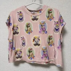 ラズベリープラム　トップス　Tシャツ　3-4y raspberry plum