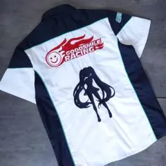 希少 GOODSMILE RACING × TeamUKYO 初音ミク シャツ