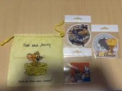 トムとジェリー 巾着　ステッカーセット