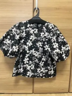 Maglie le cassetto マーリエルカセットジャガードブラウス