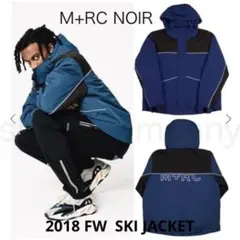 【最高デザイン】M+RC NOIR 2018FW スキージャケット ブルー系 黒