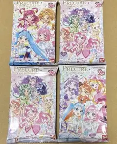 プリキュア　ウエハース8　未開封4点セット①